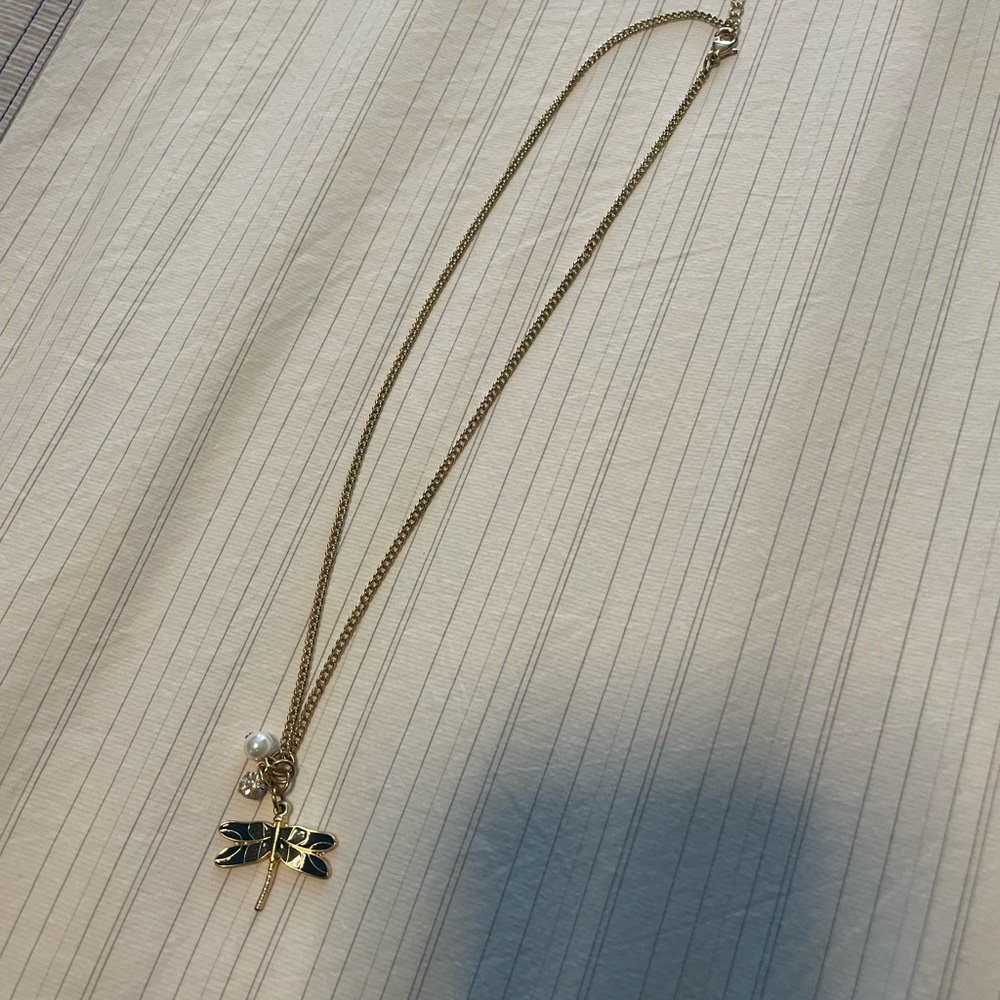 Dragonfly necklace